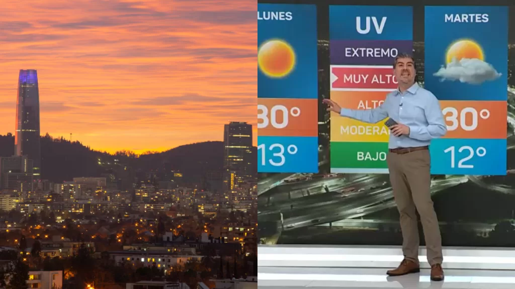 Pronóstico Del Tiempo En Santiago Martes 26 De Marzo