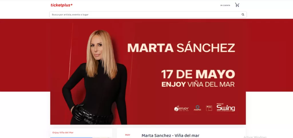 Concierto De Marta Sanchez