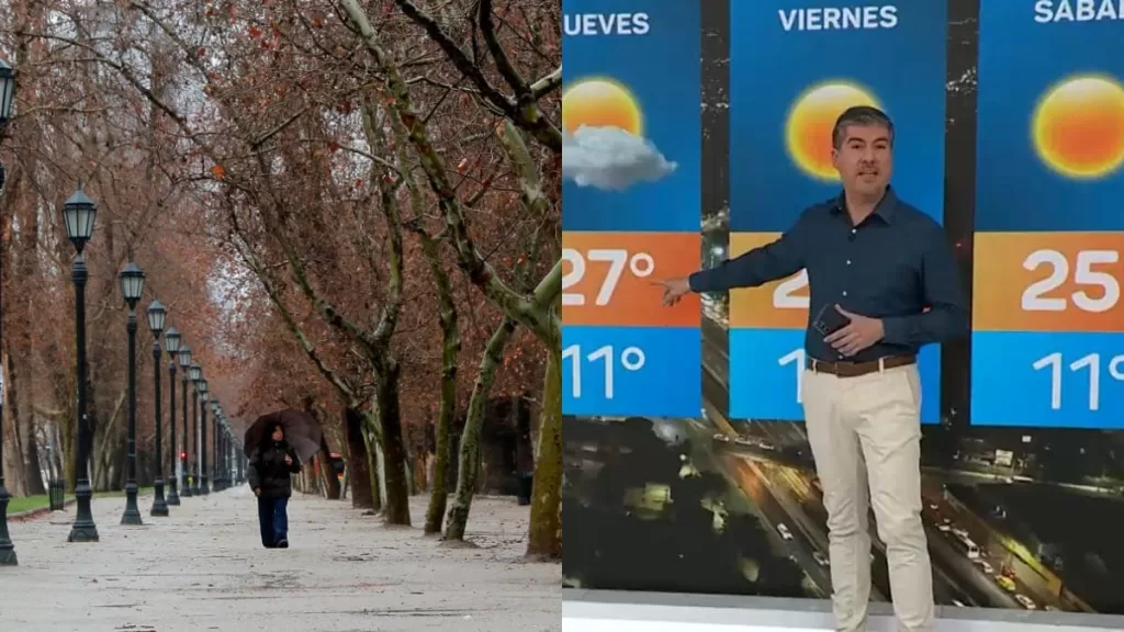Lluvia En Santiago