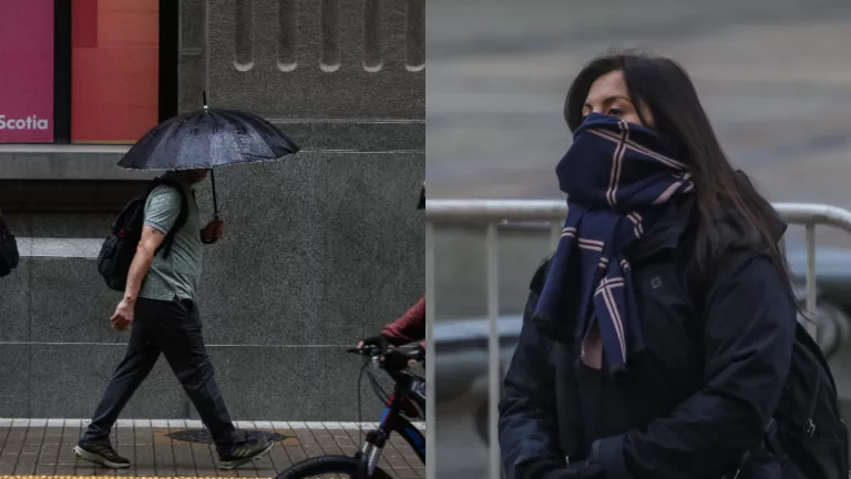 Lluvia En Santiago