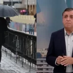 Lluvia En Santiago Ivan Torres TVN 09 De Abril