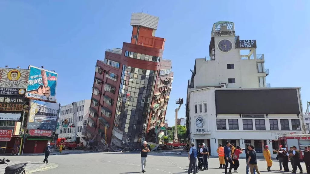 Terremoto En Taiwan