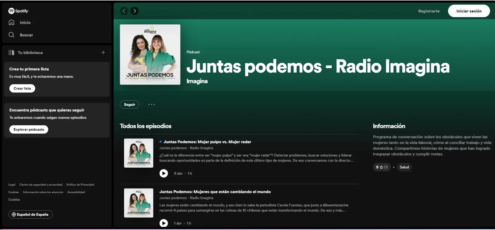 Juntas Podemos En Spotify