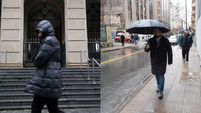 Lluvia En Santiago