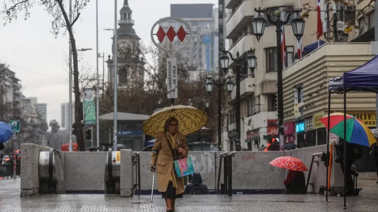 Lluvia En Santiago