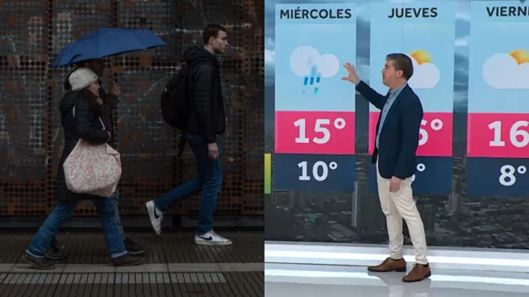 Frío y bajas temperaturas en Santiago: Meteorólogo Eduardo Sáez reveló si continuarán las lluvias durante los próximos días de mayo en la RM