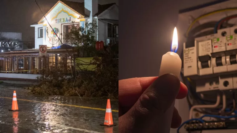 Cortes De Luz Tras Lluvia Santiago