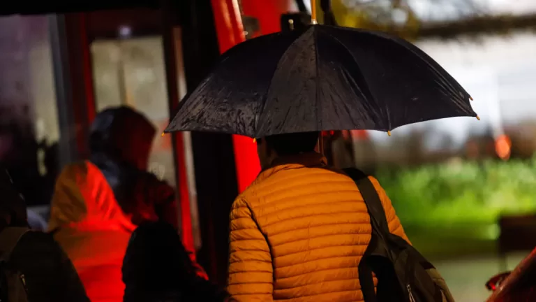 Lluvia En Santiago