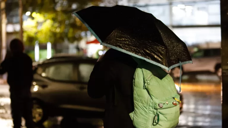 Lluvia En Santiago