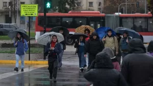 Lluvia En Santiago