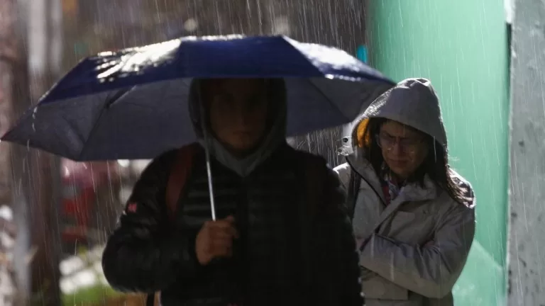 Lluvia Region Metropolitana