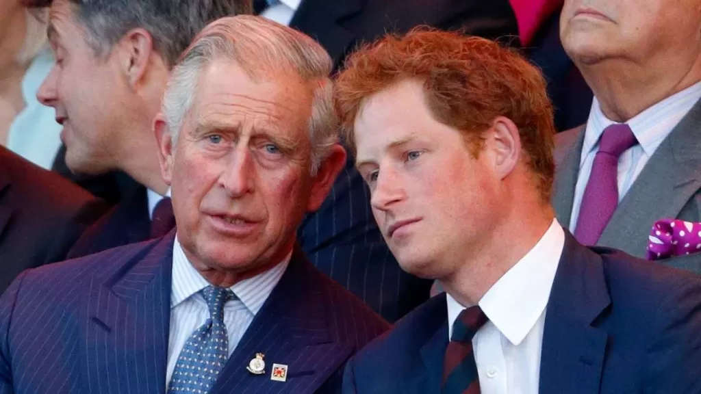 Rey Carlos III Y Principe Harry