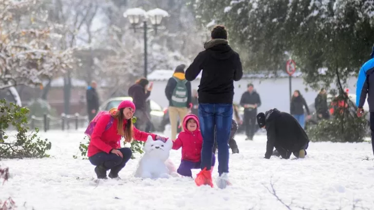 Nieve En Santiago