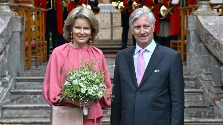 Realeza Chile Visita Reyes De Belgica