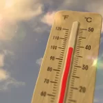 Ola De Calor Lluvia En Santiago