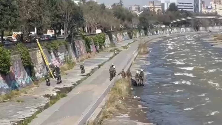 RIO MAPOCHO PROVIDENCA CUERPO