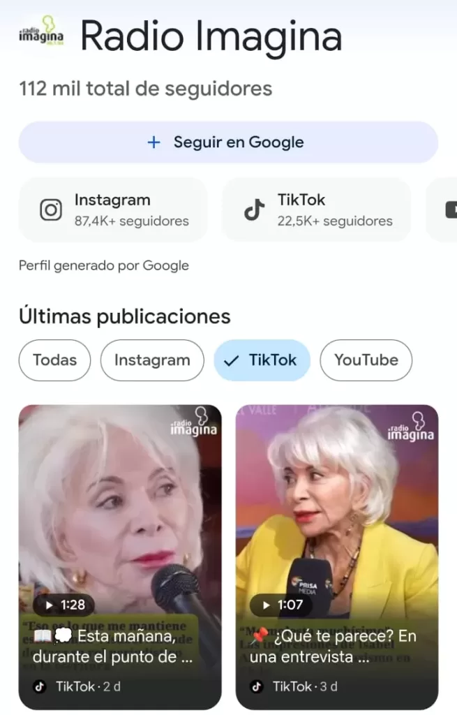 Google Discover Celular