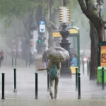 Lluvia En Santiago