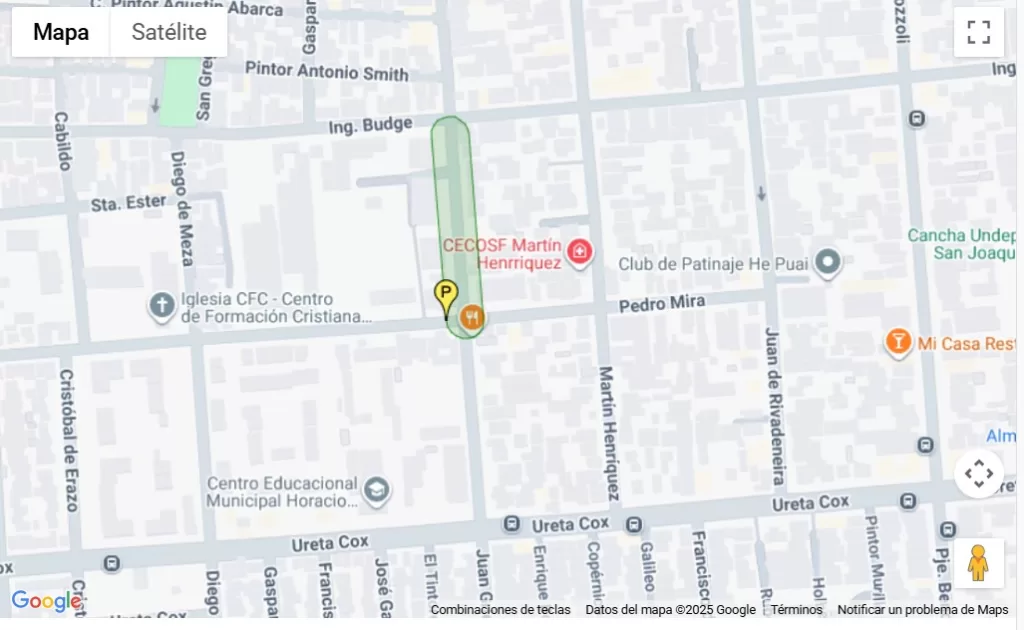 Corte de agua en San Joaquín