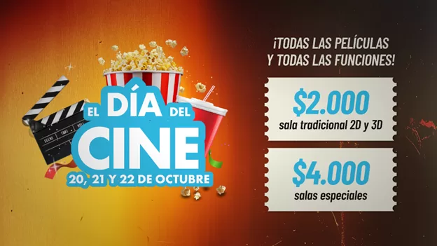 Día del cine en Chile