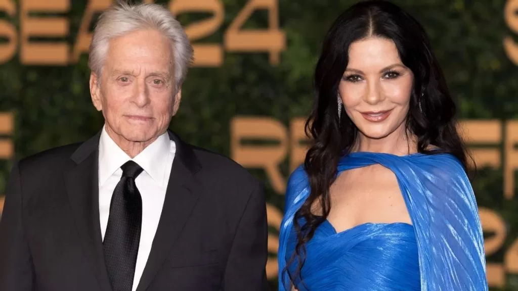 Catherine Zeta Jones Y Michael Douglas