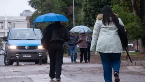 Lluvia En Santiago