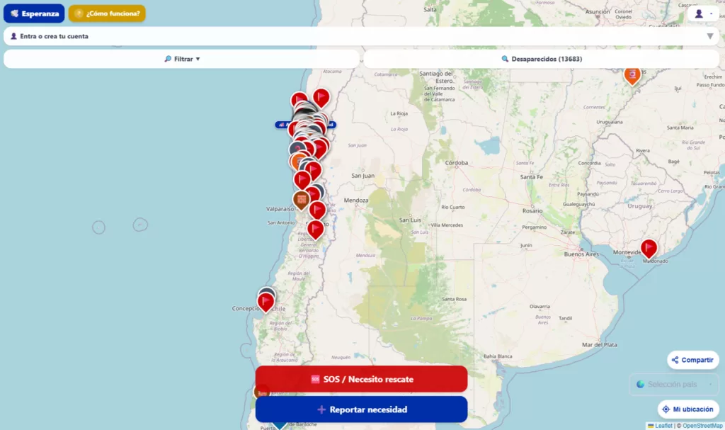 Aplicación Inundaciones